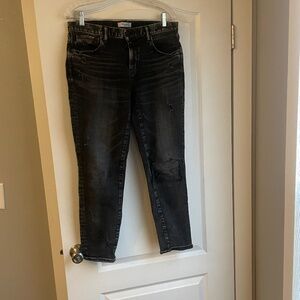 Moussy Vintage distressed crop